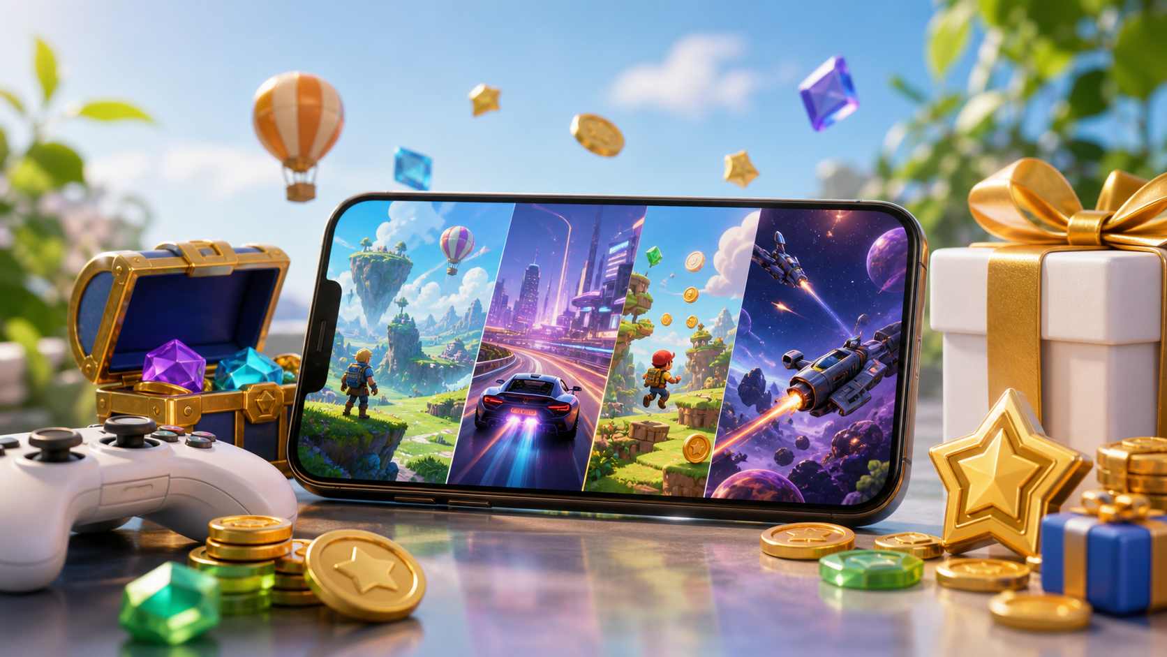 Gagnez des cartes-cadeaux en jouant à vos jeux mobiles préférés